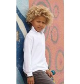 Fruit of the Loom Kids Long Sleeve Polo 65/35 Fruit of the Loom Kids Long Sleeve Polo 65/35