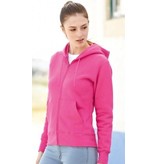 Fruit of the Loom Lady-Fit Hooded Sweat Vest