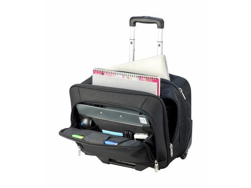 Shugon Windsor Laptop Wheelie Bag Black