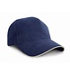 Result Headwear Sandwich Brushed Cotton Cap