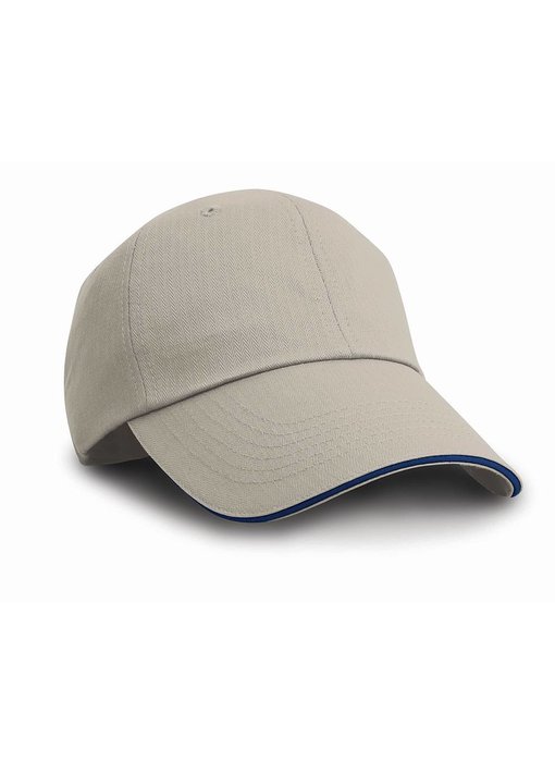 Result Headwear | RC024P | 342.34 | RC024P | Brushed Cotton Sandwich Cap