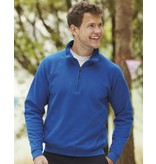 Fruit of the Loom Zip Neck Sweater