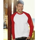 Fruit of the Loom Long Sleeve Baseball T-Shirt