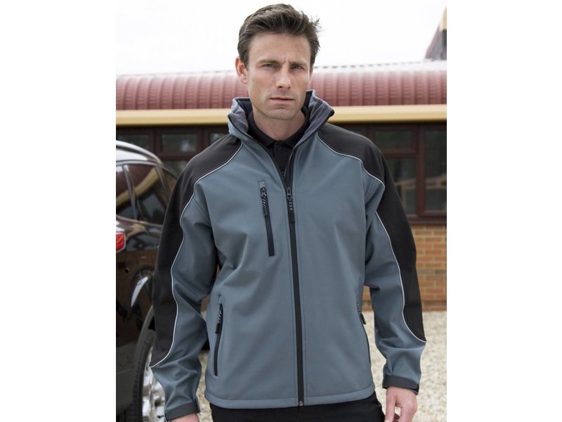 Result Work-Guard Ice Fell Hooded Softshell Jack