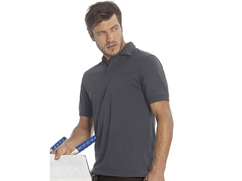 B&C Pro Energy Pro Workwear Pocket Polo