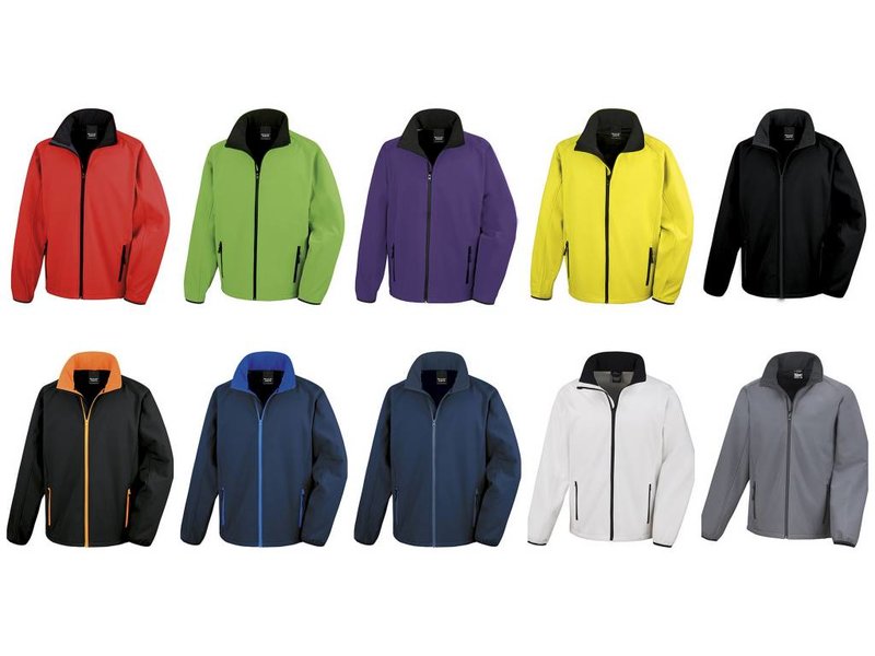 Result Core Printable Softshell Jacket