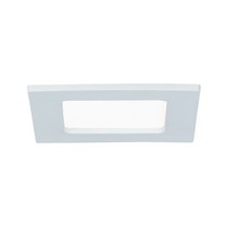 Quality EBL Set Panel angular LED 1x6W 4000K 230V 115x115mm white/plastic