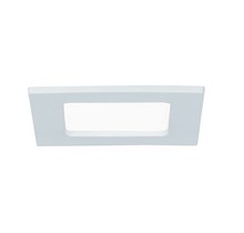 Quality EBL Set Panel eckig LED 1x6W 4000K 230V 115x115mm Weiß/Kunststoff