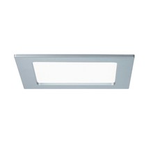 Recessed panel LED square 12W 4000K matt chrome