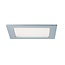 Paulmann Recessed panel LED square 12W 2700K matt chrome