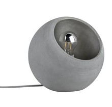Neordic Ingram table lamp max.1x20W E27 gray 230V concrete