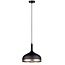 Paulmann Neordic Embla pendant lamp max.1x20W E27 black/copper matt 230V metal