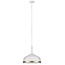 Paulmann Neordic Embla pendant lamp max.1x20W E27 matt white/gold 230V metal