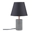 Paulmann Neordic Tem table lamp max.1x20W E27 grey/copper 230V fabric/concrete/metal