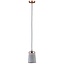 Paulmann Neordic Stig pendant lamp max.1x20W E27 grey/copper matt 230V concrete/metal