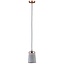 Paulmann Neordic Stig Pendelleuchte max.1x20W E27 Grau/Kupfer matt 230V Beton/Metall