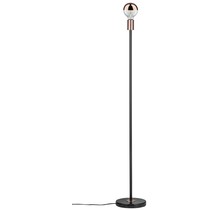 Neordic Soa floor lamp max.1x20W E27 black/copper matt 230V marble/metal