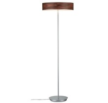 Neordic Liska floor lamp max.3x20W E27 dark wood/matt chrome 230V wood/metal