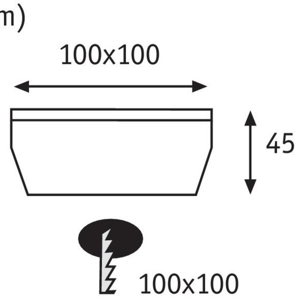 Bodeneinbauleuchten-Set Solar Cube LED Edelstahl, 1er Set