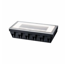 Inground light set Solar Box LED stainless steel, set of 1