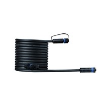Plug & Shine cable IP68 5m black with two connection sockets