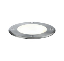 Plug & Shine recessed floor light IP67 3000K 20° 6W 24V silver swiveling