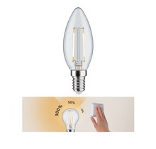 LED Kerze 2,5W E14 Klar 230 V 3-Stufen-dimmbar