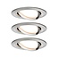 Paulmann EBL Set Nova Coin 3-stepdim rd schw LED3x6,5W 2700K 230V Eisen geb/Alu
