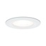 Paulmann EBL Set Nova round rigid LED IP44 1x6.5W2700K 230V GU10 51mm matt white/aluminium