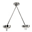 Top Light PUK Ceiling Sister Twin Halogen