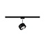 Paulmann URail Spot Aldan 1x9W Black matt/Chrome 230V Met/Kst 2700K dimmable