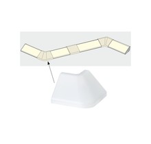 Delta Profil Corner 2-pack satin, plastic