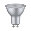Paulmann LED reflector 7 watt chrome matt GU10 2,700K warm white