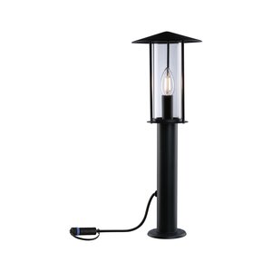 Paulmann Plug & Shine bollard Classic IP44 K 2W 24V Anthracite E14 
