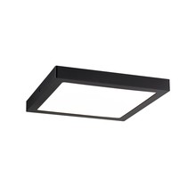 Abia LED panel square 300x300mm 22W 2.700K black matt