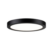 LED panel Abia round 300mm 22W 2,700K black matt