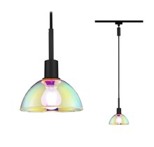 URail pendant Sarrasani matt black #Dichroic max. 20W E14 without bulb