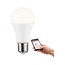 Paulmann Smart Home Zigbee LED Standardform 9 Watt Matt E27 2.700K Warmweiß