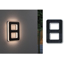 Outdoor solar house number 8 IP44 3,000K 0.2W battery replaceable