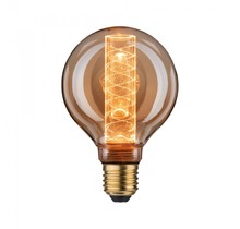 Inner bulb spiral pattern E27 230V 200lm 4W 1800K gold