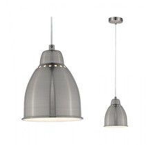 Neordic pendant light Hilla brushed iron