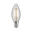 Vintage Edition LED candle twisted glass E14 230V 280lm 2.6W 2700K clear