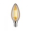 Paulmann  Vintage Edition LED Kerze klares Glas  E14 230V 430lm 4,7W 2500K Gold
