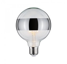 Modern Classic Edition LED Globe Ringspiegel  E27 230V 640lm 6,5W 2700K Ringspiegel Silber