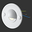 dot-spot side-light 230 V cold white painted white