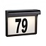 Paulmann  Solar LED house number light Dayton II IP44 3000K 2lm black