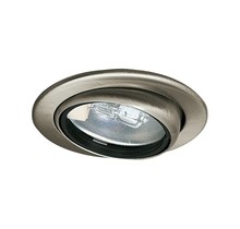 Recessed furniture lights Micro Line Swivel round 69mm max. 20W 12V brushed iron