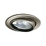 Paulmann  Recessed furniture lights Micro Line Swivel round 69mm max. 20W 12V brushed iron