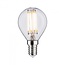 Paulmann LED drop filament E14 230V 470lm 4.8W 2700K dimmable clear