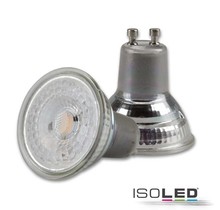 GU10 LED spotlight SUNSET 5.5W, 60°, 2200-3000K, CRI90, dim-to-warm